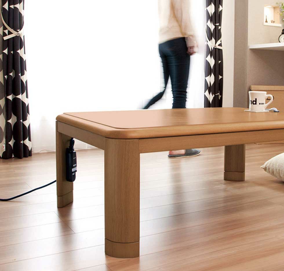 家具調こたつ（人感センサー付）75×75cmKTR-31250S | コイズミ