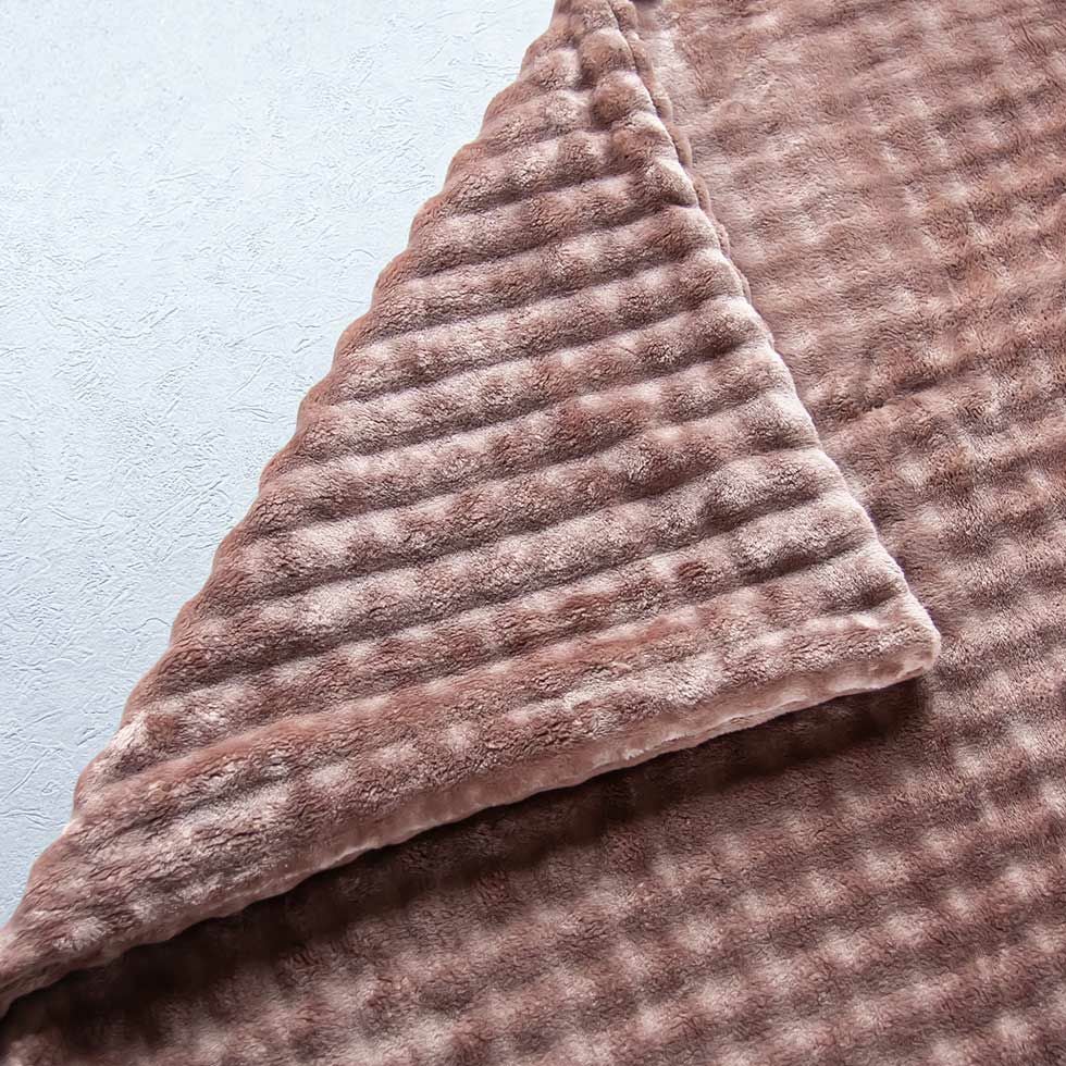 ふわぽこ電気毛布8時間自動OFF（掛け敷き）188x130cmKDK-75252