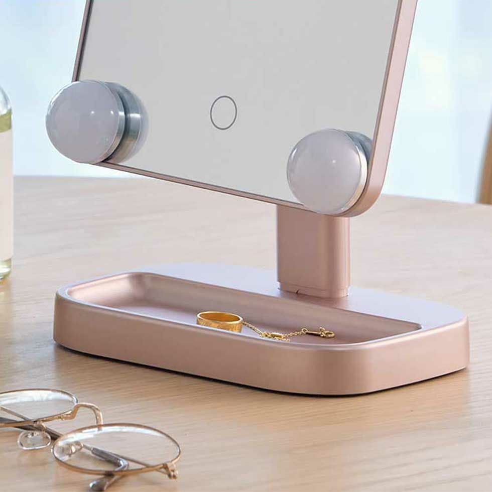 ハリウッドミラーコンパクトサイズKBE-3173 | コイズミオンラインショップ