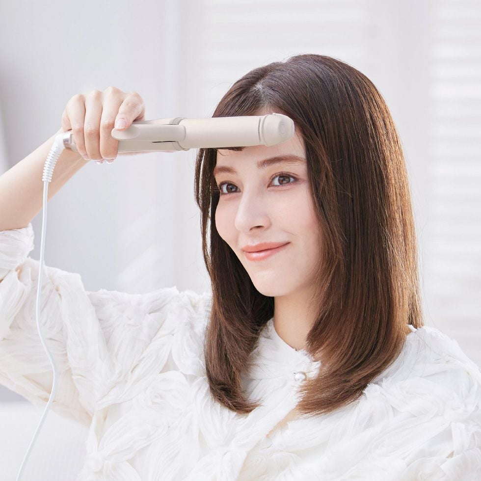 サロンセンスマイナスイオン2WAYアイロン28mmコンパクトサイズKHR-7550