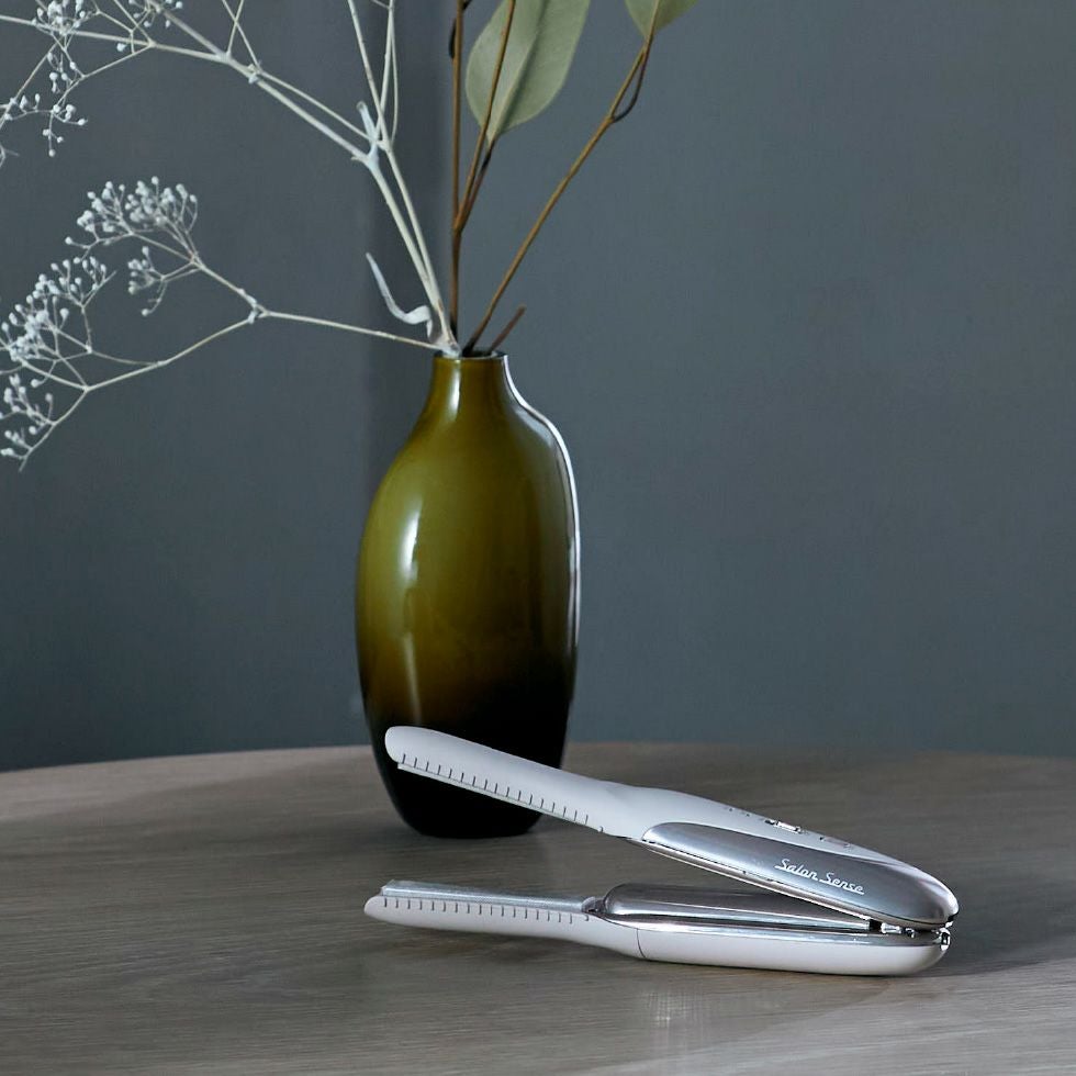 サロンセンスコードレスストレートアイロンスリムプレートKHS-8440