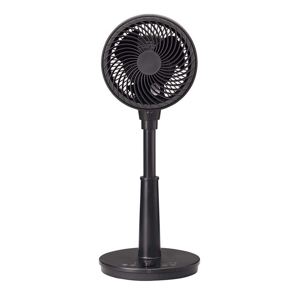 コイズミ サーキュレーター 扇風機 ブラック KCF-1831/K アウトレット】DCモータータイプサーキュレーターKCF-1831 | コイズミ