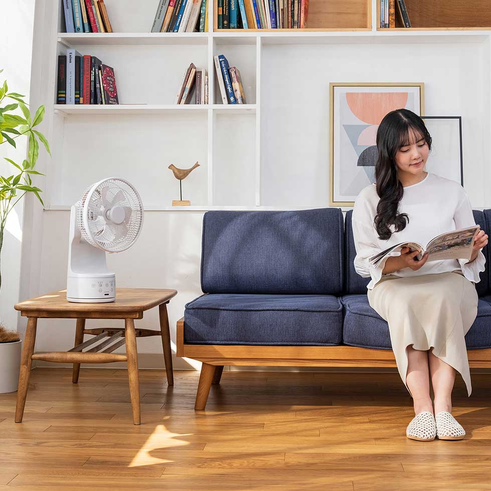 ミニリビング扇風機DCモーターKLF-2069 | コイズミオンラインショップ