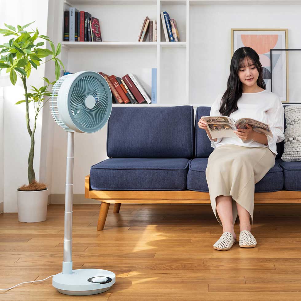 リビング 扇風機 dcモーター 風量8段階調節 リズム風 卓上扇風機 小型 扇風機 DCモーター リビング 首振り 風量8段階 反転運転機能 空気循環